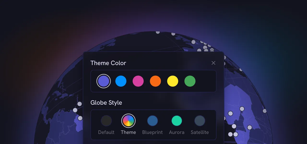 Pick a Style for Your Globe