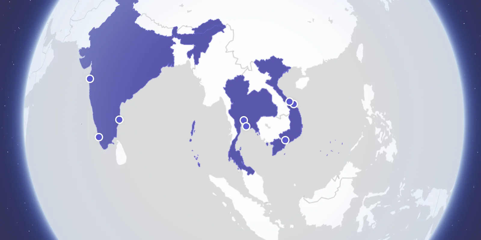 Interactive travel map